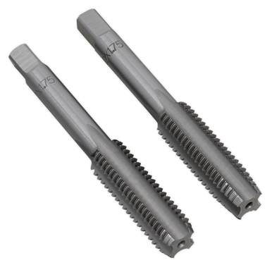 Sealey - Tap Set 2pc Taper and Plug M12 x 1.75mm