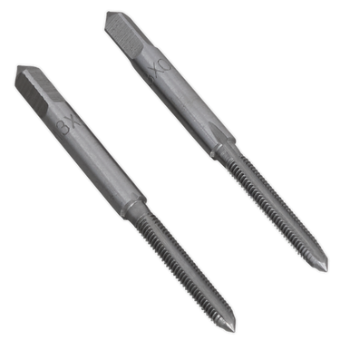 Sealey - Tap Set 2pc Taper and Plug M3 x 0.5mm