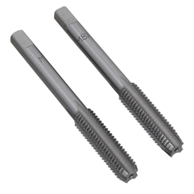Sealey - Tap Set 2pc Taper and Plug M8 x 1.25mm