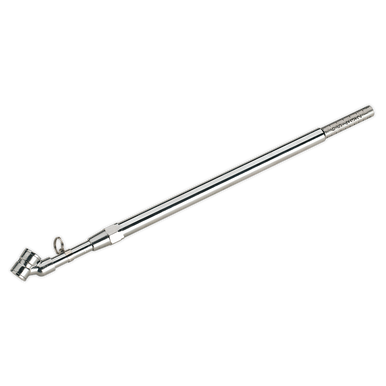 Sealey - Tyre Pressure Gauge Deluxe Twin Push-On Connector 0-11bar0-