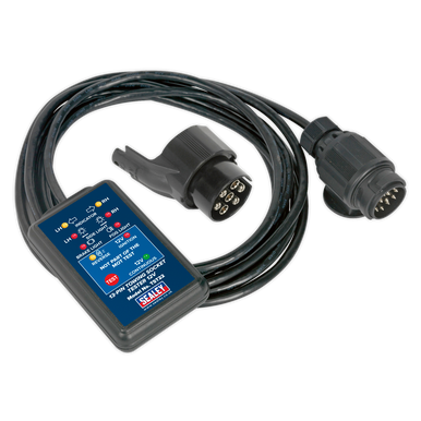 Sealey - Towing Socket Tester 13-Pin 12V DVSA Approved