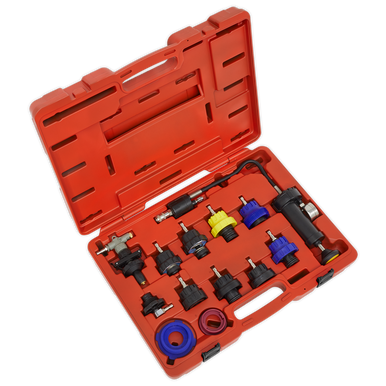 Sealey - Cooling System Pressure Test Kit 13pc