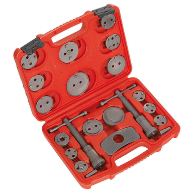 Sealey - Brake Piston Wind-Back Tool Kit 21pc