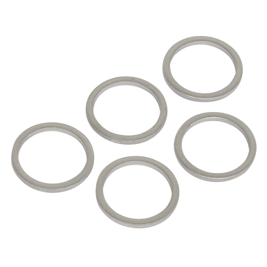 Sealey - Sump Plug Washer M15 Pack of 5