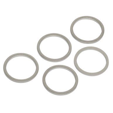 Sealey - Sump Plug Washer M17 Pack of 5