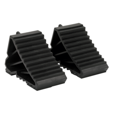 Sealey - Composite Wheel Chocks 0.3kg Pair