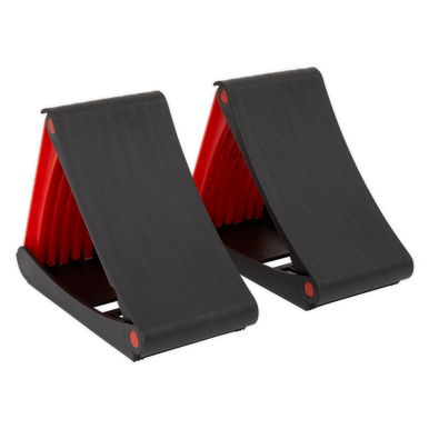 Sealey - Folding Wheel Chocks Pair