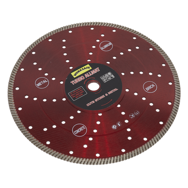 Sealey - Turbo Allmat Diamond Blade Dia300 x 20mm