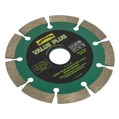 Sealey - Value Plus Diamond Blade Dia115 x 22mm
