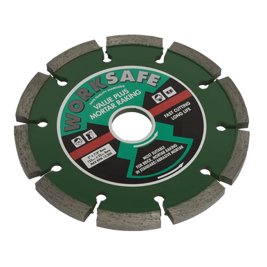 Sealey - Value Plus Diamond Blade Dia125 x 22mm