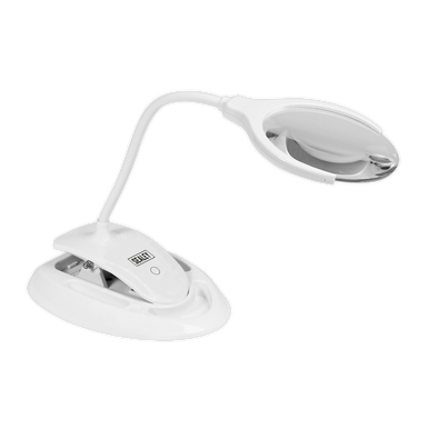 Sealey - Rechargeable Dual Mounting Magnifying Work Light 6 SMD LED D