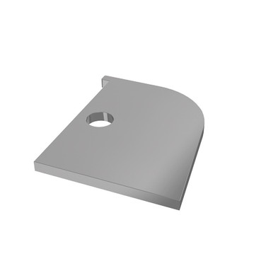 Eurocell Coastline Window Head Trim End Cap Moondust