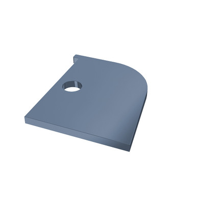 Eurocell Coastline Window Head Trim End Cap Pigeon Blue