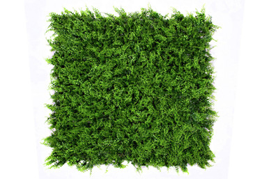 Artificial Green Wall Hedge with Small Leaf Foliage Pack of 4
