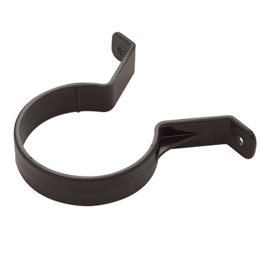 Eurocell Gutter Round Drainpipe Clip 68mm White