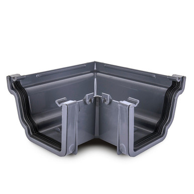 Eurocell Gutter Universal System Plus External Angle 90 Deg Anthracite