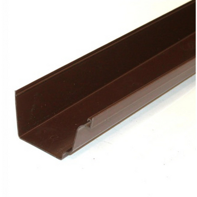 Eurocell Gutter Universal System Plus 4m Brown