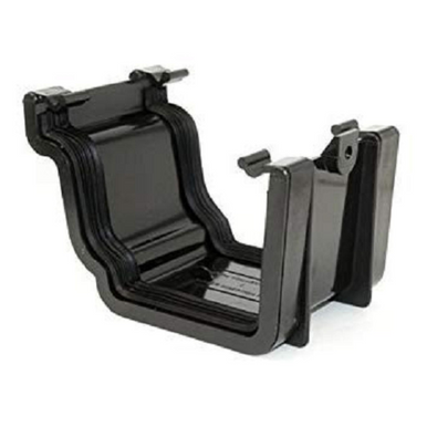 Eurocell Gutter Universal System Plus Ogee Union Bracket Black