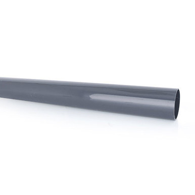 Eurocell Gutter Round Downpipe 5.5m 68mm Anthracite