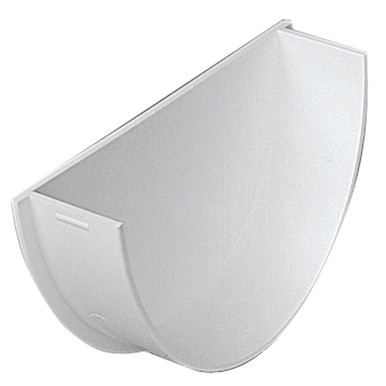 Eurocell Gutter Universal XL Internal End Cap White