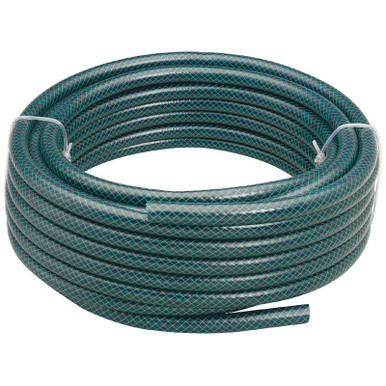 Draper - 12mm Bore Green Watering Hose 15m