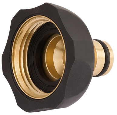 Draper - Brass and Rubber Tap Connector 1inch