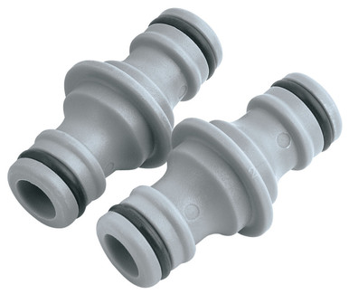 Draper - Two-Way Hose Connector twin pack