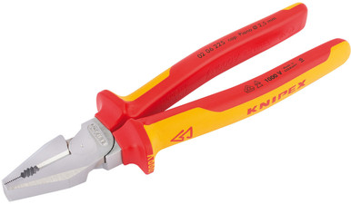 Draper -  Knipex 02 06 225 225mm Fully Insulated High Leverage Combination Pliers