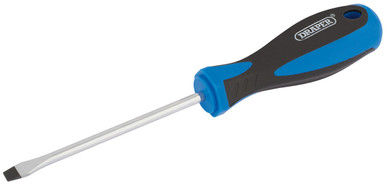 Draper -  Plain Slot Screwdriver 5.0mm x 100mm