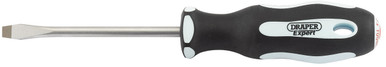 Draper -  Plain Slot 6.5 x 100mm Soft Grip Screwdrivers