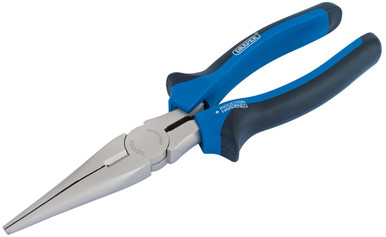Draper - 200mm Soft Grip Long Nose Pliers