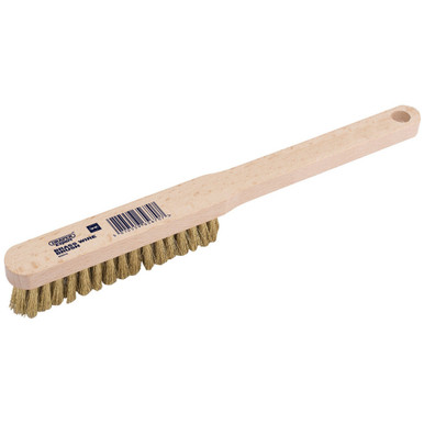 Draper - Brass Fill Wire Hand Brush 225mm