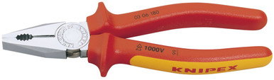 Draper -  Knipex 03 06 180 SBE 180mm Fully Insulated Combination Pliers