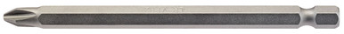 Draper -  No.2 1/4inch Hex Cross Slot Insert Bit 100mm Long x 1