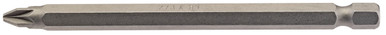 Draper -  No.2 1/4inch Hex PZ Type Insert Bit 100mm Long x 1