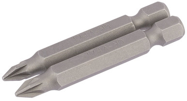 Draper -  No.3 1/4inch Hex PZ Type Insert Bit 100mm Long x 1