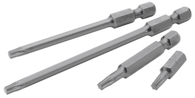 Draper - T8 1/4inch Hex Draper - TX-STAR Insert Bit 100mm Long x 1