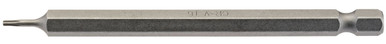 Draper - T6 1/4inch Hex Draper - TX-STAR Insert Bit 100mm Long x 1