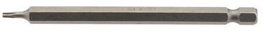 Draper - T8 1/4inch Hex Draper - TX-STAR Insert Bit 100mm Long x1