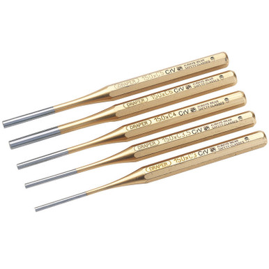 Draper -  Octagonal Parallel Pin Punch Set 5 Piece