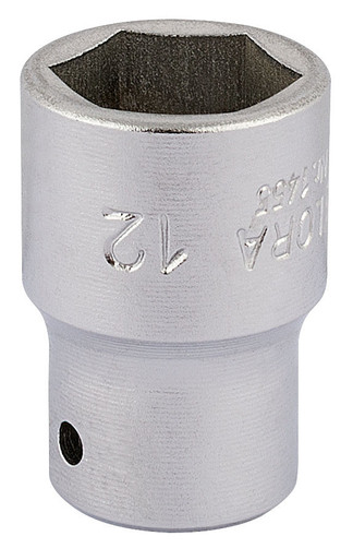 Draper - 12mm 1/4inch Sq. Dr. Elora Hexagon Socket
