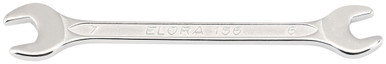 Draper - 6mm x 7mm Elora Midget Metric Double Open End Spanner