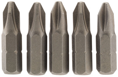Draper -  No.2 1/4inch Hex Cross Slot Insert Bit 25mm Long x 5