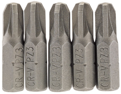 Draper -  No.3 1/4inch Hex PZ Type Insert Bit 25mm Long x 5