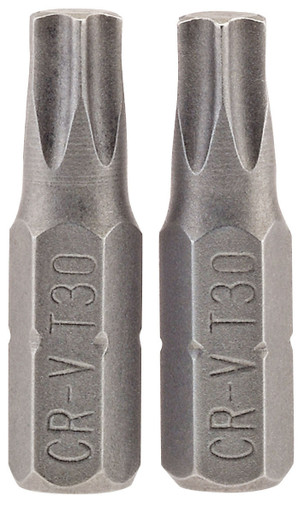 Draper - T30 1/4inch Hex Draper - TX-STAR Insert Bit 25mm Long x 2