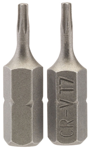 Draper - T7 1/4inch Hex Draper - TX-STAR Insert Bit 25mm Long x2