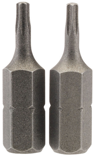 Draper - T8 1/4inch Hex Draper - TX-STAR Insert Bit 25mm Long x 2