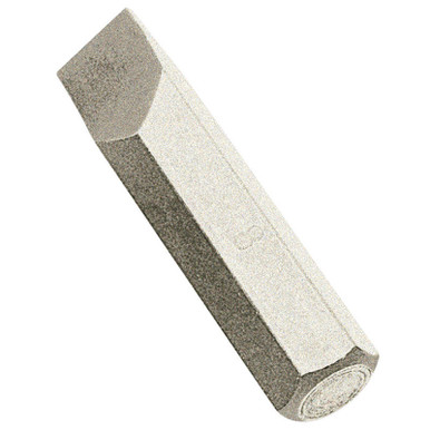 Draper - 8mm Plain Slot Impact Screwdriver Bit