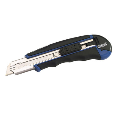 Draper - 18mm Retractable Knife with Seven Segment Blade