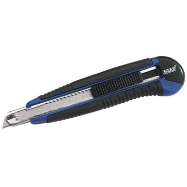 Draper - 9mm Retractable Knife with 12 Segment Blade